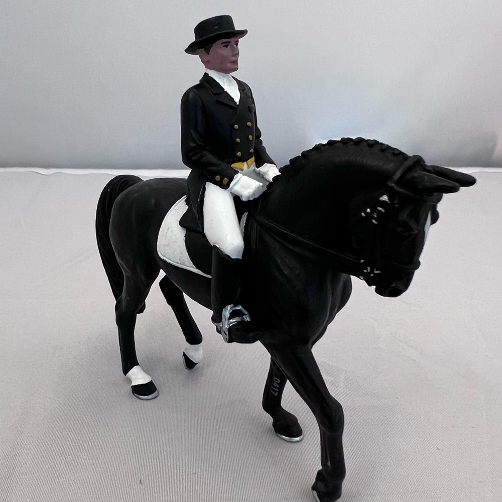 Safari Ltd 2010 James On Dancing Bells Horse with Rider Toy Figure